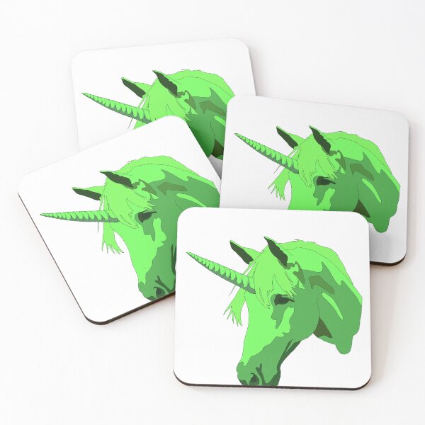 Item preview, Green  unicorn  designed and sold by LeahcarsArt.