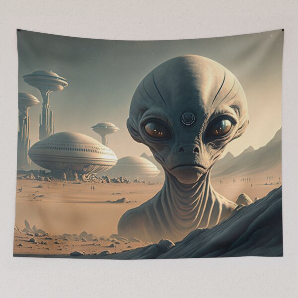 Item preview, Extraterrestrial Life - Number 1 designed and sold by Left-Hand-Tree.
