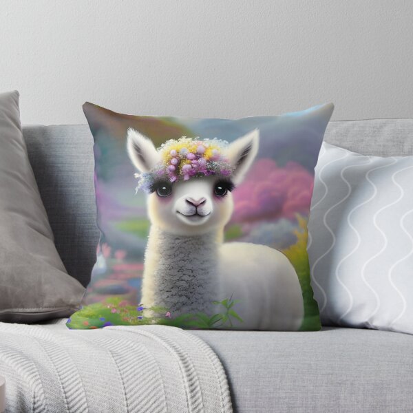 Llama hot sale decorative pillow