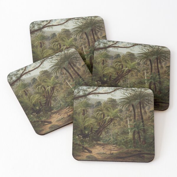 Item preview, Ferntree Gully in the Dandenong Ranges,  Eugene von Guerard, 1857 designed and sold by Vintage Wall Art.