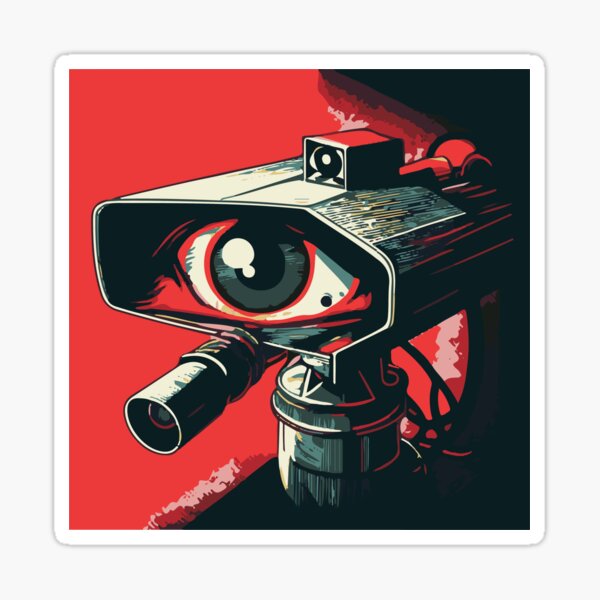 Aperçu de l'œuvre Conception cool anti-surveillance créée et vendue par DR-Xdesign.