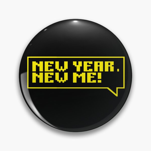 Item preview, New year, new me - yellow designed and sold by Univers Gifts.