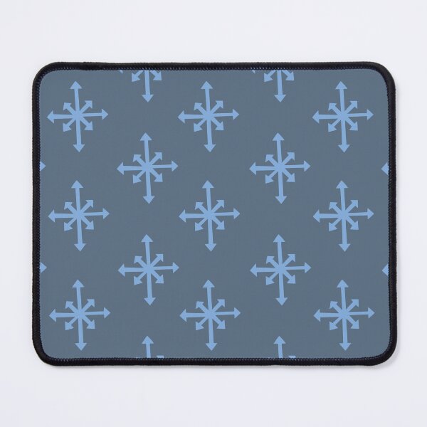 Item preview, Single six point snowflake pattern blue grey - Large designed and sold by AngelDawnDesign.