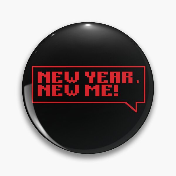 Item preview, New year, new me - red designed and sold by Univers Gifts.