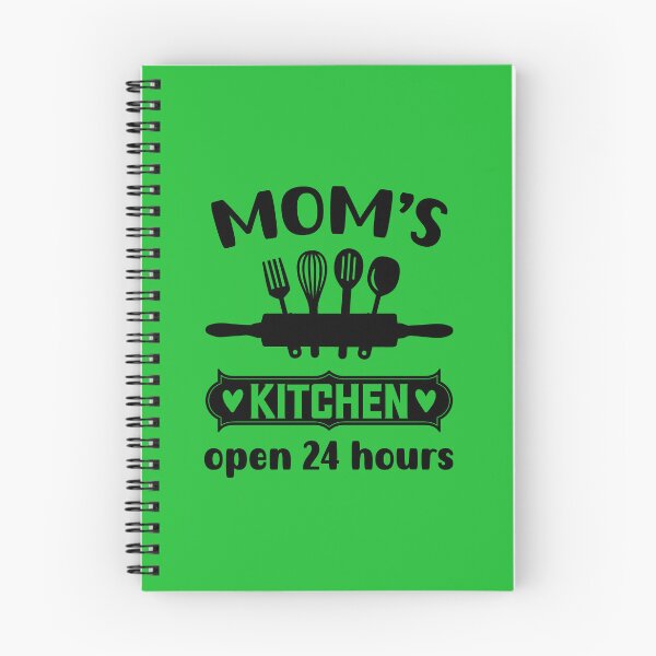 Item preview,  Mom's Kitchen Open 24 Hours, Funny Kitchen Quote, Cooking Quote, Cooking Mama designed and sold by DesignHouse07.