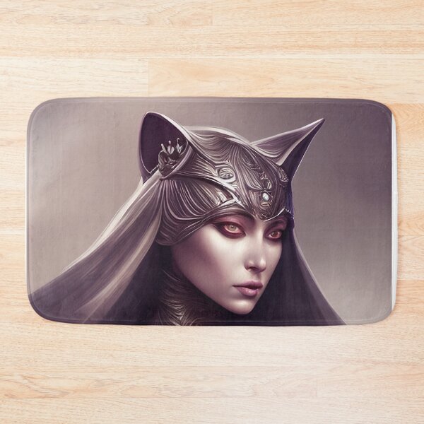 Item preview, Anthropomorphic cat girl in sexy armor, RPG style designed and sold by zotilus.