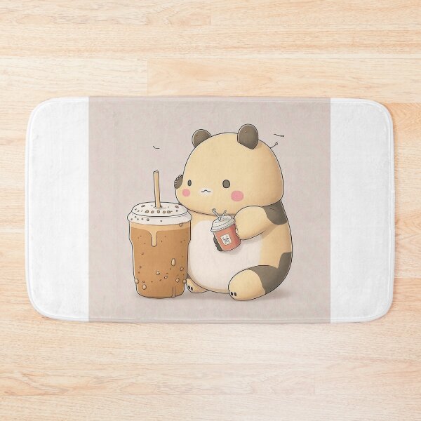 Item preview, Cute Anime character with boba tea designed and sold by GoBeyondChannel.