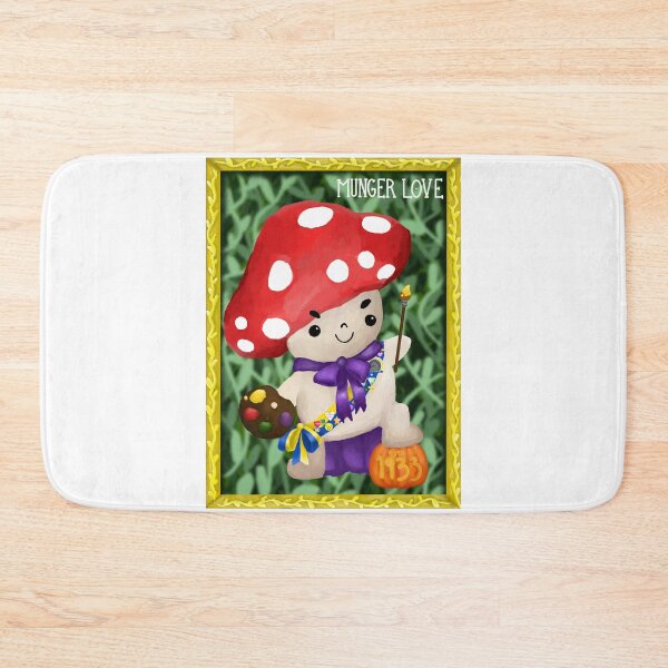 Item preview, Wellesley College Munger Mungie the Fungi designed and sold by avadoodle.