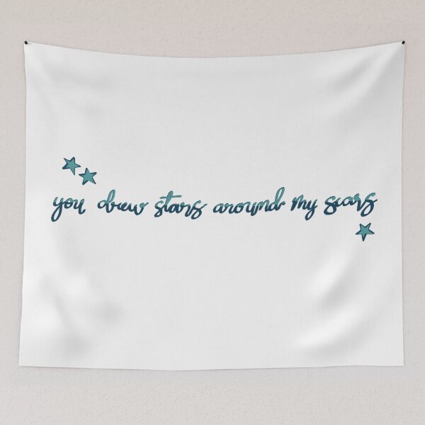 Item preview, You drew stars around my scars designed and sold by BHAVANI REDDY.