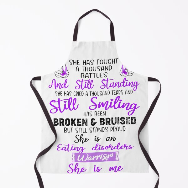 Item preview, Eating disorders Warrior SHE IS ME - Support Eating disorders Fighter Gifts designed and sold by Berriosly.