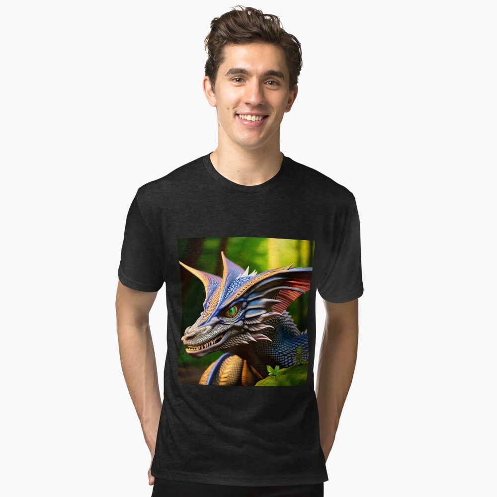 Item preview, Tri-blend T-Shirt designed and sold by dragynrain.