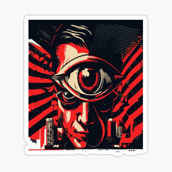 Aperçu de l'œuvre Conception cool anti-surveillance créée et vendue par DR-Xdesign.