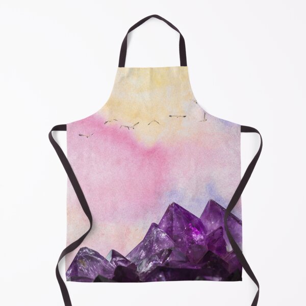 Item preview, Amethyst Mountains | Abstract Art designed and sold by MindedInc.