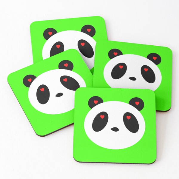 Item preview, Heart Panda Emoji (New Design) designed and sold by LEOEXPRESS.