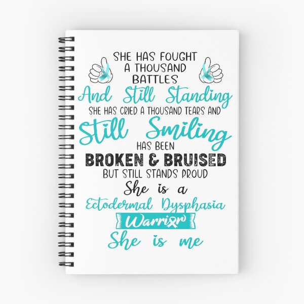 Item preview, Ectodermal Dysphasia Warrior SHE IS ME - Support Ectodermal Dysphasia Fighter Gifts designed and sold by Berriosly.
