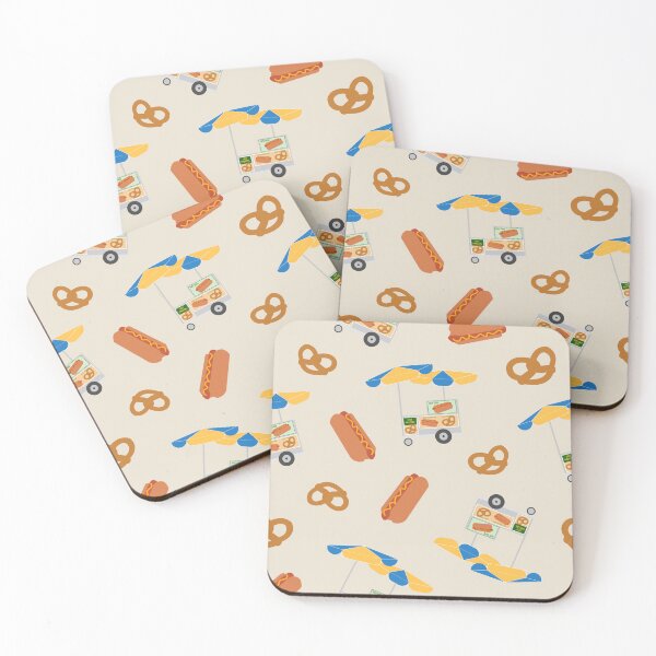 Item preview, NYC Hot Dog Pretzel Pattern designed and sold by Lyman Creative Co..