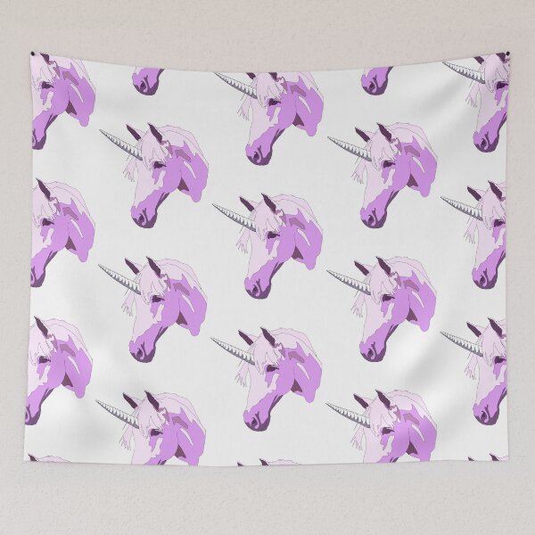 Item preview, Light pinky purple unicorn  designed and sold by LeahcarsArt.