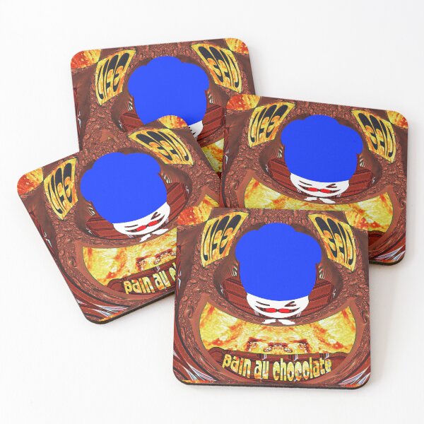 Item preview,  *LIFE IS A COMIC COMEDY PLAYED IN A THEATER HAUNTED BY PAIN AU CHOCOLAT* designed and sold by Ralek.