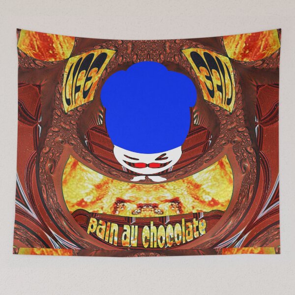Item preview,  *LIFE IS A COMIC COMEDY PLAYED IN A THEATER HAUNTED BY PAIN AU CHOCOLAT* designed and sold by Ralek.