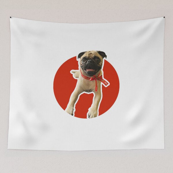 Item preview, Pug Puppy T-Shirt - Guss The Pug Hoodie | pug puppy sticker designed and sold by pintiita.