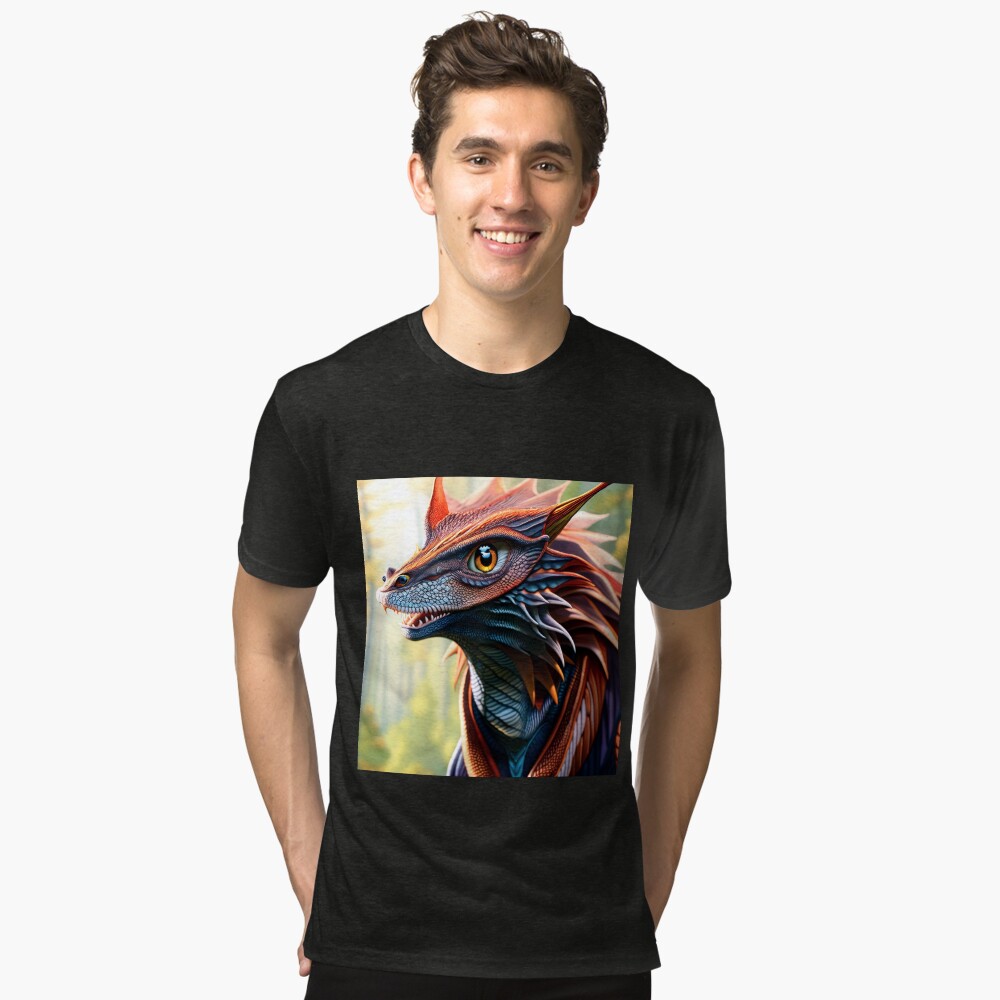 Item preview, Tri-blend T-Shirt designed and sold by dragynrain.