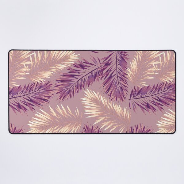 Item preview, Palm Leaf Pattern on Pink designed and sold by Bluematerials.