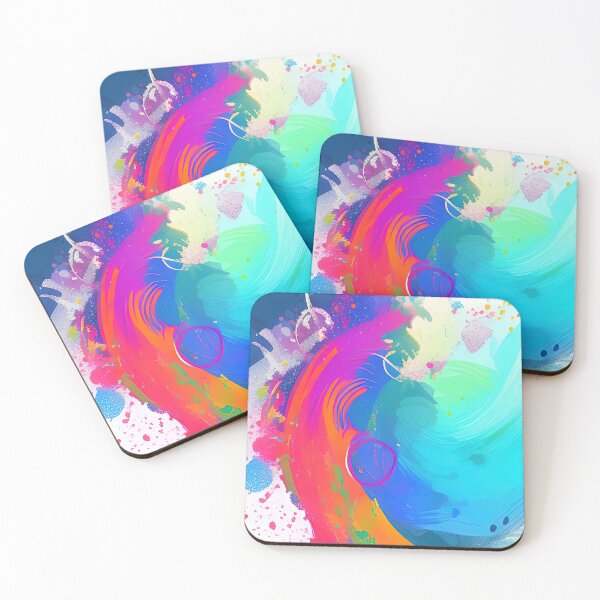 Item preview, Colourful Waves designed and sold by Arkneer.
