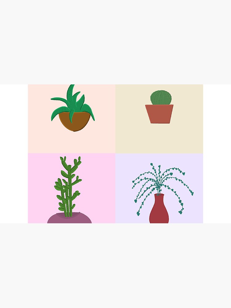 Thumbnail 6 of 6, Coffee Mug, 4 happy plants designed and sold by Micyak.