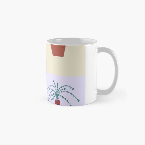 4 happy plants Classic Mug