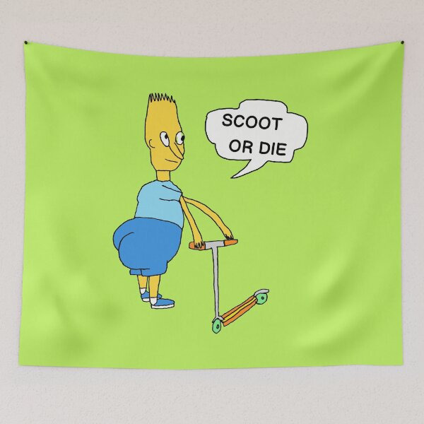 Item preview, Scoot Or Die (parody) designed and sold by blueversion.