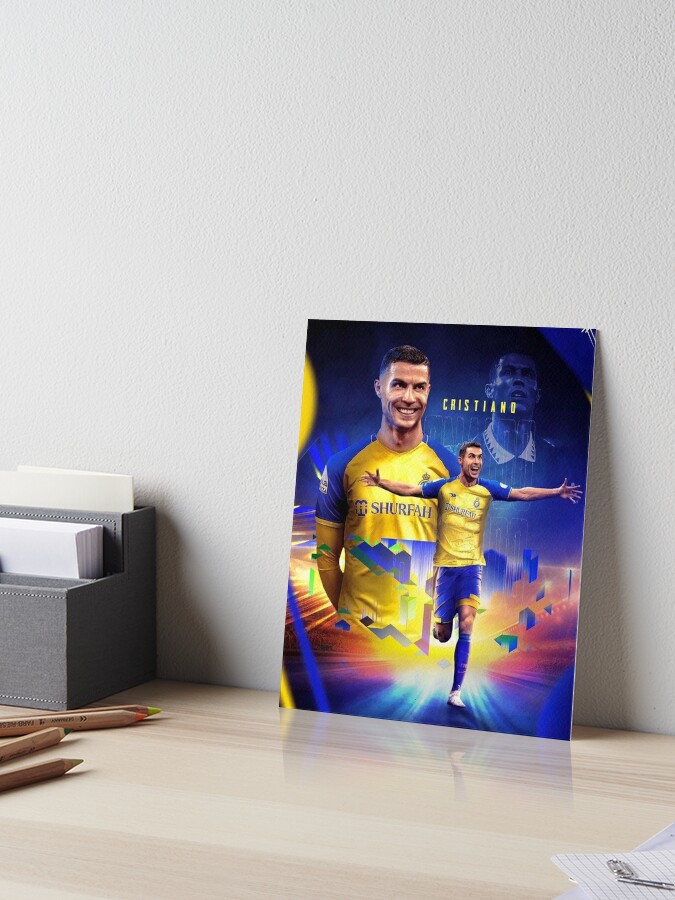 Cristiano Ronaldo Al-Nassr Football Club رونالدو نادي النصر السعودي Kids T- Shirt for Sale by Sid-B