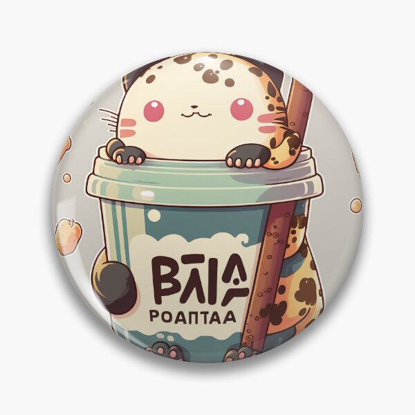 Item preview, Cute Anime character with boba tea designed and sold by GoBeyondChannel.