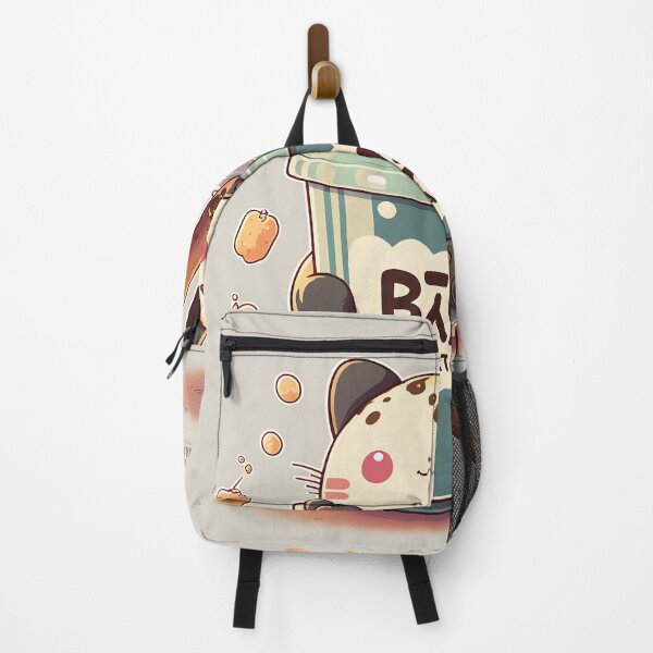 Item preview, Cute Anime character with boba tea designed and sold by GoBeyondChannel.
