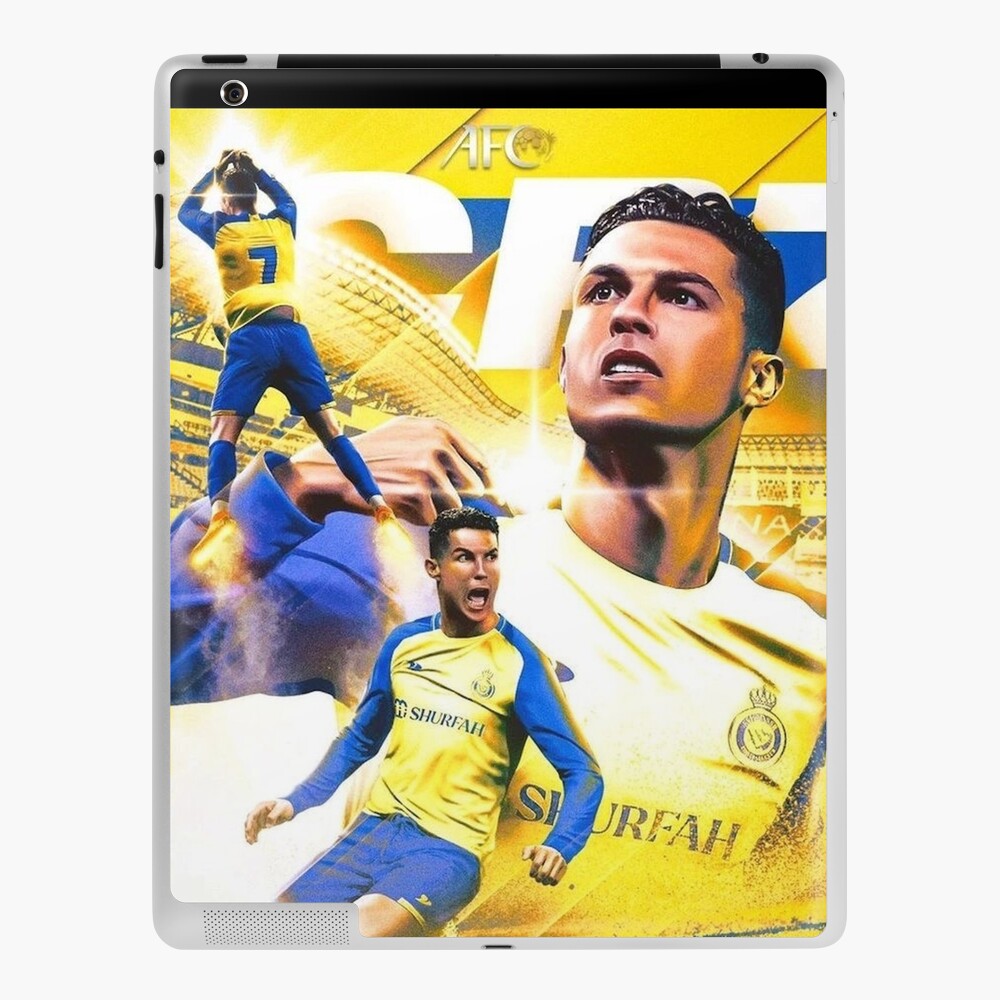 Cristiano Ronaldo Al-Nassr Football Club رونالدو نادي النصر السعودي Kids T- Shirt for Sale by Sid-B