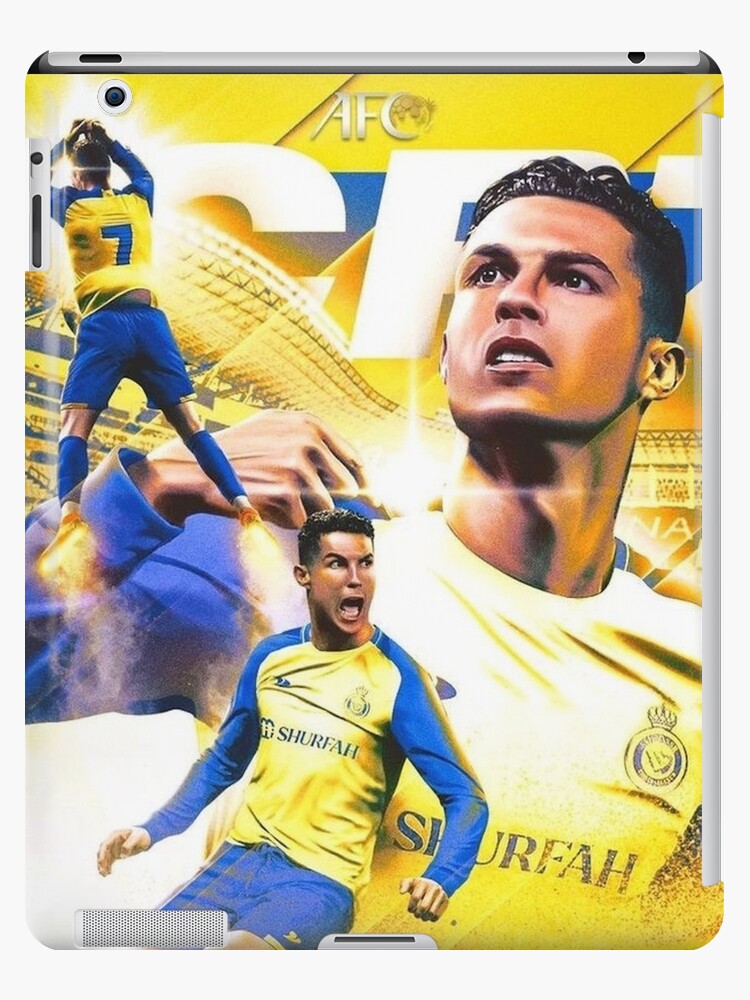 Cristiano Ronaldo Al-Nassr Football Club رونالدو نادي النصر السعودي Kids T- Shirt for Sale by Sid-B