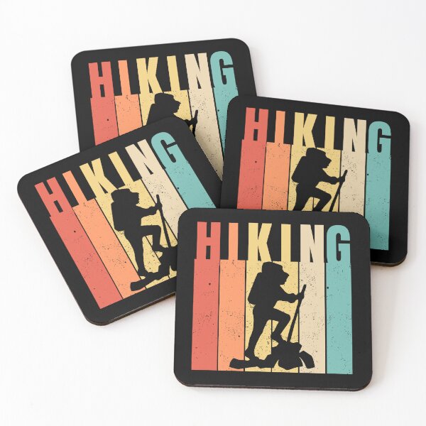 Item preview, Retro Hiking, Vintage Hiking designed and sold by LaughingHorseCo.