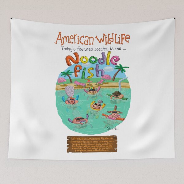 Item preview, Noodle Fish designed and sold by wanderingmelon.