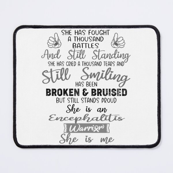 Item preview, Encephalitis Warrior SHE IS ME - Support Encephalitis Fighter Gifts designed and sold by Berriosly.