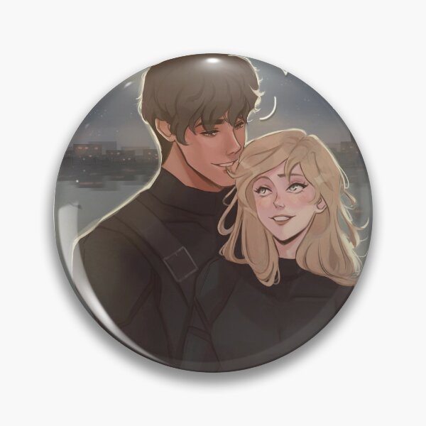 Item preview, Sam and Celaena  designed and sold by Hachandraws.