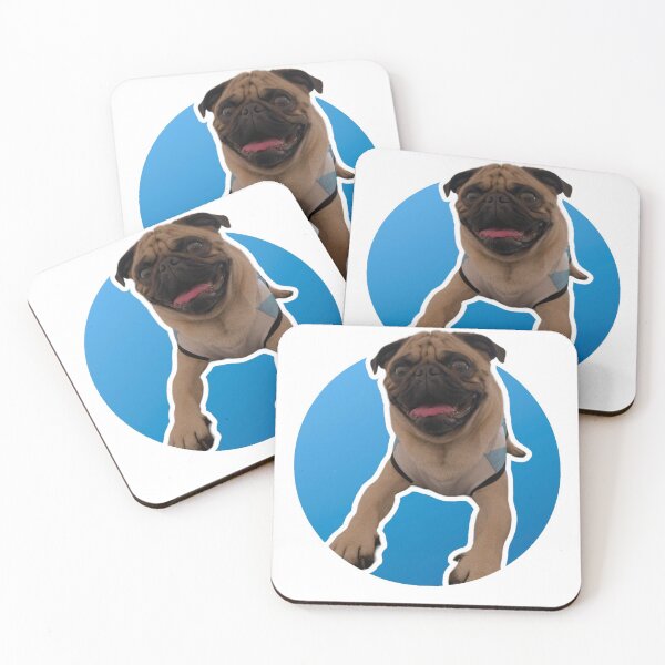 Item preview, Argentinian T-Shirt Pug Puppy Shirt - Guss The Pug Argentinian Hoodie | pug puppy sticker designed and sold by pintiita.