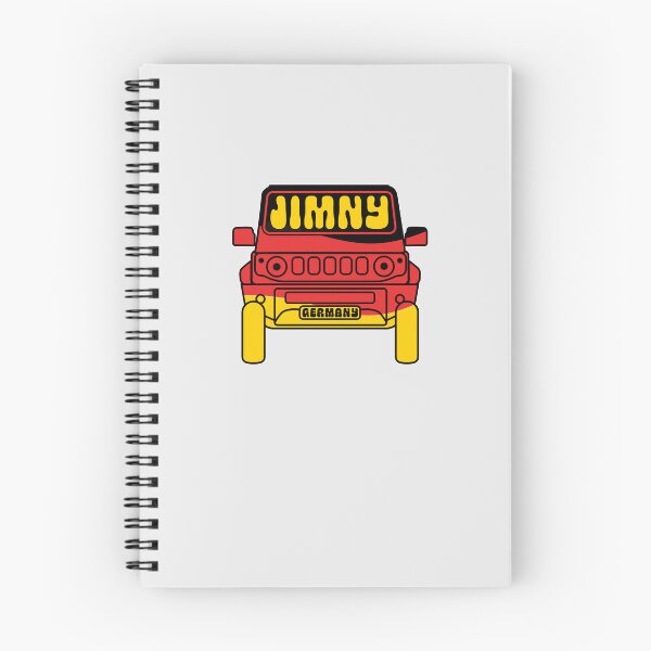 Item preview, Simple Suzuki Jimny Germany | Retro Sticker designed and sold by stoicjimny.