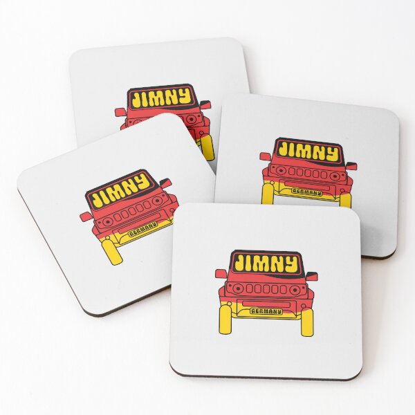 Item preview, Simple Suzuki Jimny Germany | Retro Sticker designed and sold by stoicjimny.