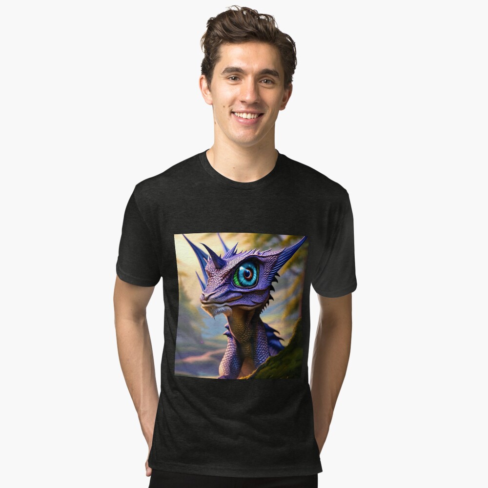 Item preview, Tri-blend T-Shirt designed and sold by dragynrain.