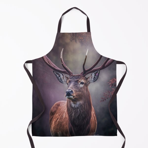 Item preview, Stag Keeping a Watchful Eye designed and sold by UbeeU-Pixels.