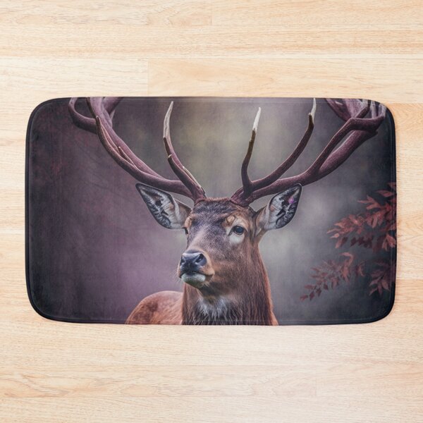 Item preview, Stag Keeping a Watchful Eye designed and sold by UbeeU-Pixels.