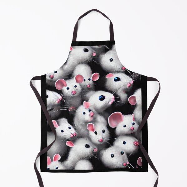 Item preview, White mouse patterns designed and sold by Astralia.