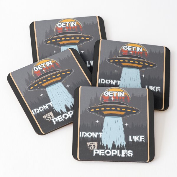 Item preview, UFO GET IN I DON T LIKE  PEOPLES designed and sold by HomeCoquette.
