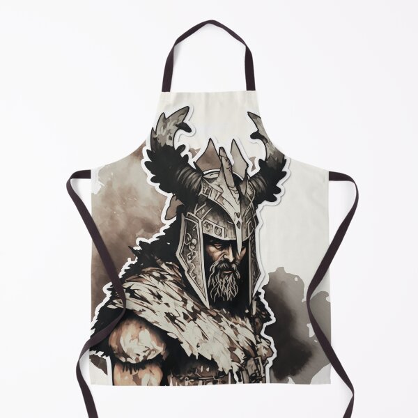 Item preview, Viking Warrior with horns designed and sold by TheDigitalAnvil.