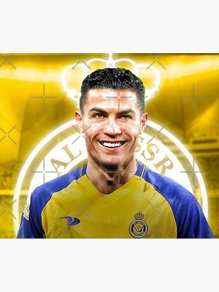 Cristiano Ronaldo Al-Nassr Football Club رونالدو نادي النصر السعودي Kids T- Shirt for Sale by Sid-B