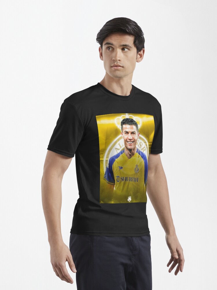 Cristiano Ronaldo Al-Nassr Football Club رونالدو نادي النصر السعودي | Kids  T-Shirt